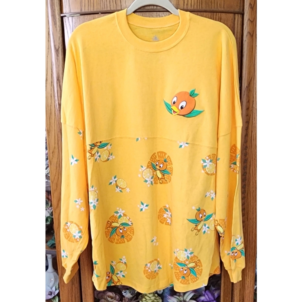 NWT Disney Park Orange Bird Spirit Jersey Size L